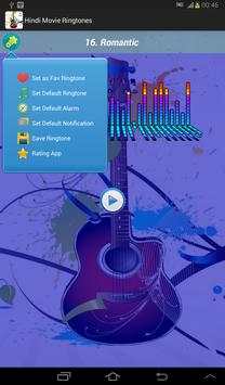 Hindi Movie Ringtones 2016 screenshot 2