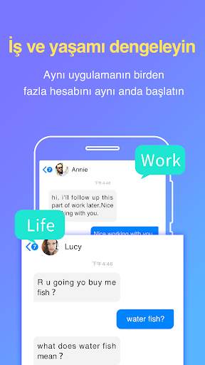Paralel Uygulama - Çift Hesap screenshot 2