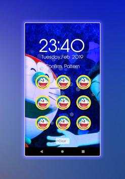 Pattern Lock Doraemon screenshot 1