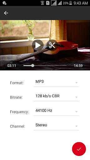 Video to Audio (MP3 AAC OPUS) screenshot 2