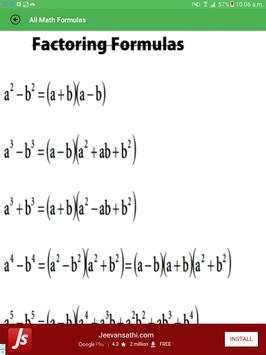 All Math Formulas screenshot 12