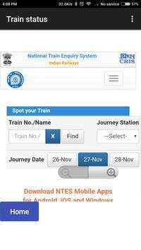 Live Train status & PNR status screenshot 2