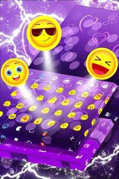 Purple Bokeh Hearts Theme screenshot 5