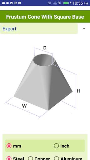 Cone   Calculator скриншот 6