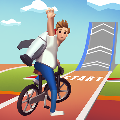 Bike Hop Cascades BMX de folie icon