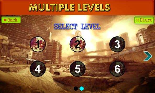 mati zombie Target perbatasan screenshot 2
