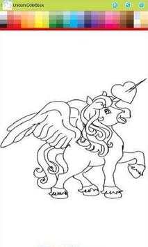 Unicorn : Coloring pages screenshot 5