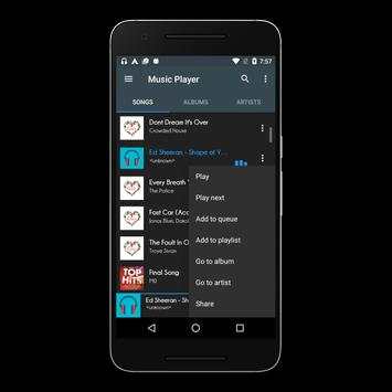 MP3 Free Music Player screenshot 8