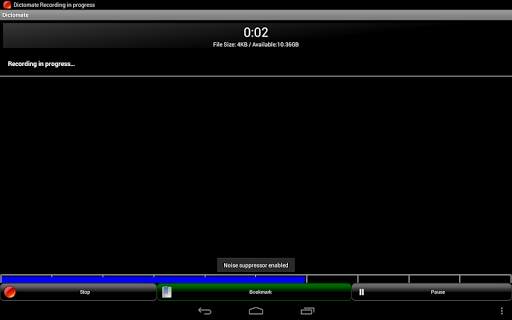 Dictomate -  MP3OGG Voice Recorder - Free screenshot 9
