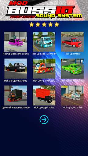 Mod Bussid Pick Up Angkut Soun screenshot 2