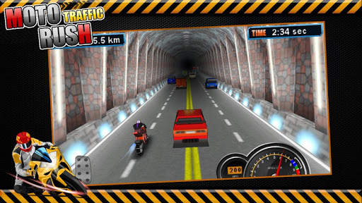 Moto Traffic Rush3D screenshot 1