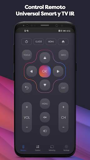 UniMote - Control Remoto Universal Smart y TV IR screenshot 1