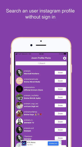 Zoom Profile Photo and Download  FULL HD Free screenshot 1