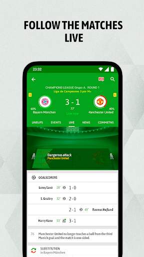 BeSoccer - Fußball Ergebnisse screenshot 2