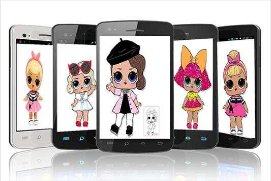 Wallpaper For Surprise Lol Dolls screenshot 1