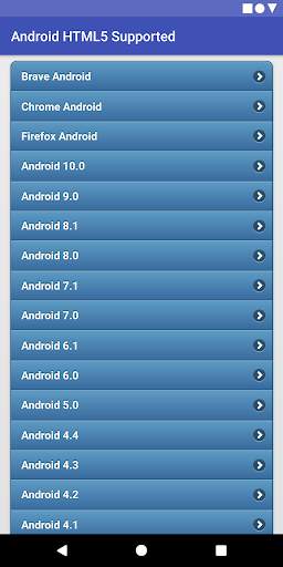 HTML5 Supported for Android -Check browser support screenshot 2