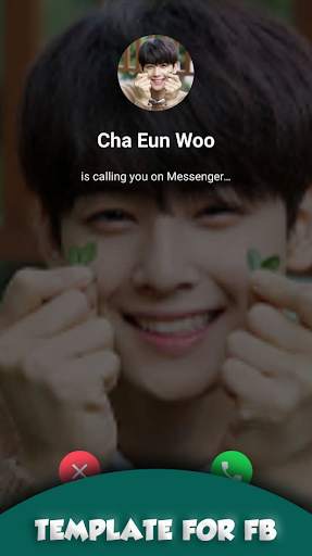 Cha Eun Woo Astro Fake Call screenshot 5