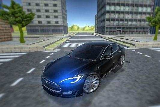 Electric Car Driving Simulator screenshot 1