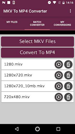 MKV To MP4 Converter screenshot 2