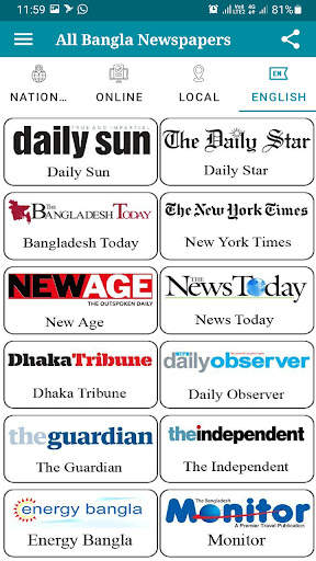 All Bangla Newspapers screenshot 6