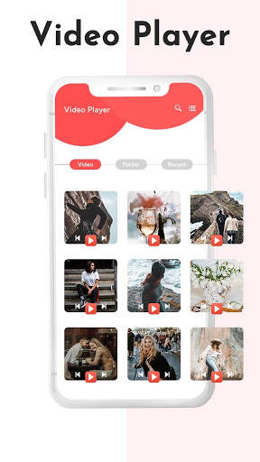 Sax Video Player 2020 - All Format HD Video Player 1 تصوير الشاشة