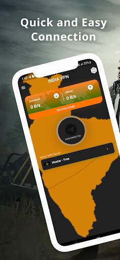 INDIA VPN - Secure VPN Proxy screenshot 1