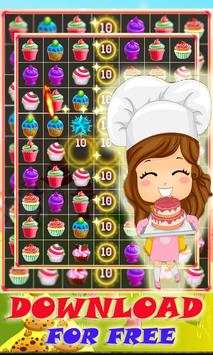 Yummy Cookie Jam Crush screenshot 3