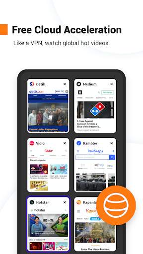 U Browser : Indian Browser, U Mini browser screenshot 5