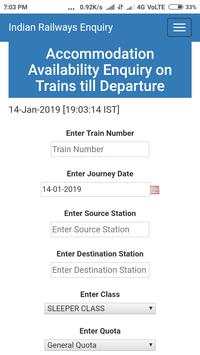 Live Train Status, PNR Status, Indian Railway info screenshot 6