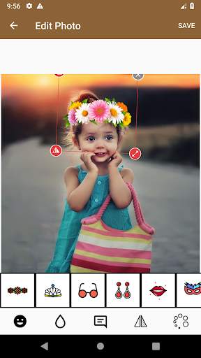Flower Crown Photo Editor screenshot 5