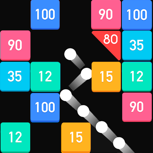Balls vs Box Numbers Idle - bricks breaker icon