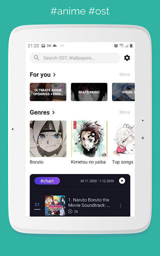 Anime Music - Mix, OST, Otaku Chat and Wallpapers screenshot 15