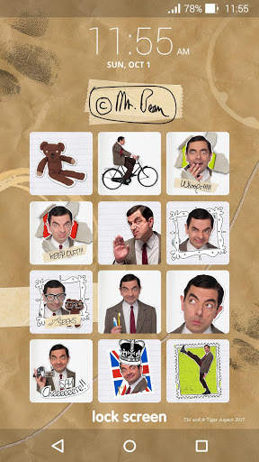 Mr Bean Lock Screen 2 تصوير الشاشة