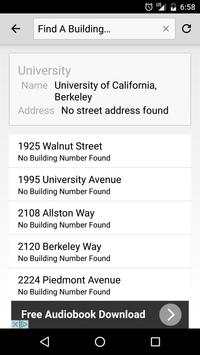 UC Berkeley Maps screenshot 4
