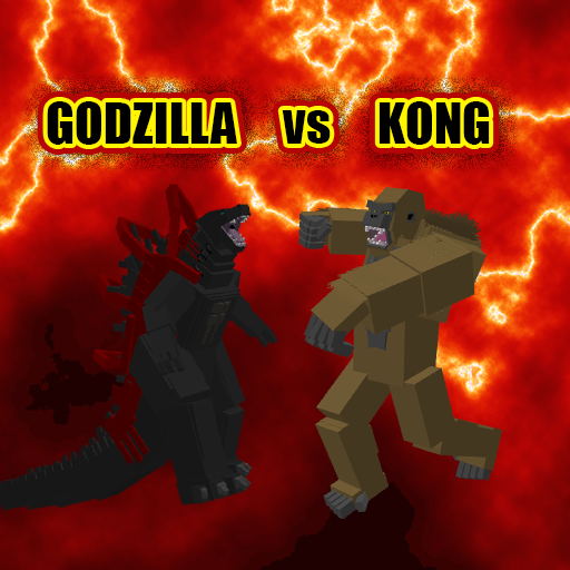 Godzilla vs Kong mod for minecraft icon