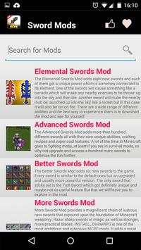 Pedang MOD Untuk MCPE! screenshot 5