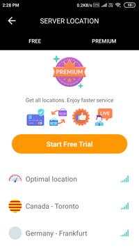 Mobile VPN Network | Free VPN IP Proxy 2019 VPN screenshot 1