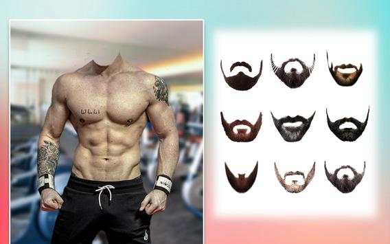Men Body Builder Photo Editor : SixPack tattoo App screenshot 3