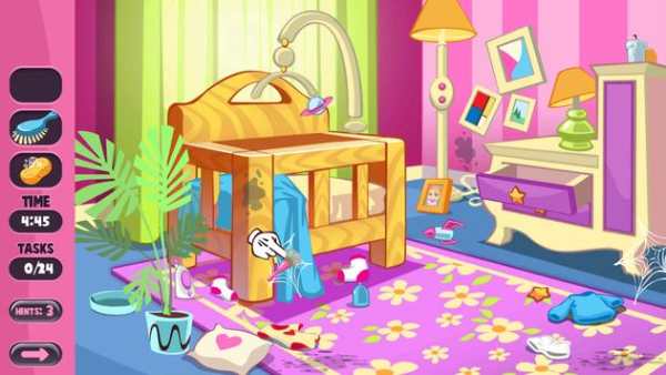 baby puppet house cleaning game screenshot 3