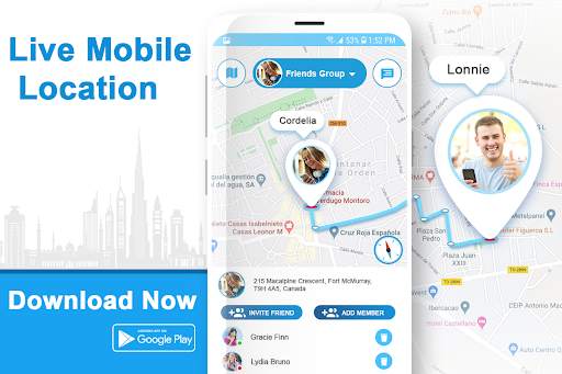Live Mobile Location- Mobile Tracker screenshot 1