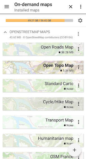 AlpineQuest Explorer Lite screenshot 5