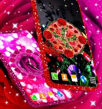 Rose Analog Clock screenshot 1