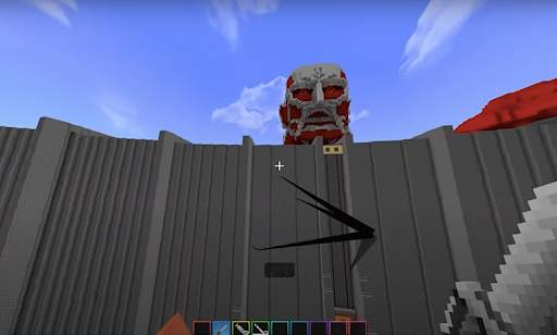 mod aot titan attack minecraft screenshot 4