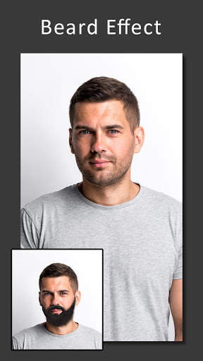 Men king - beard, mustache & hairstyle editor screenshot 1