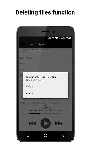 Foldy Player screenshot 4