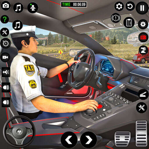 Crazy Car Driving: Taxi Games 1.5