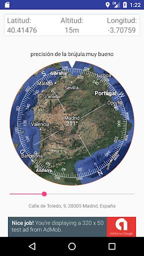 Brújula Pro - La brújula con mapa de satélite screenshot 3