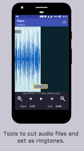 MP3 Cutter and Ringtone Maker 5 تصوير الشاشة