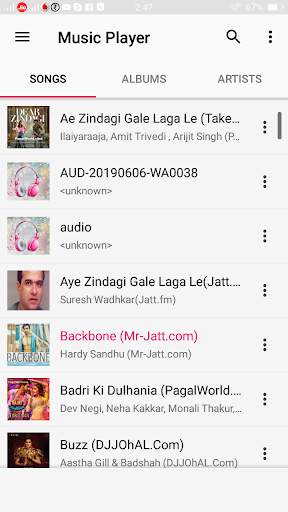 Music Player screenshot 1