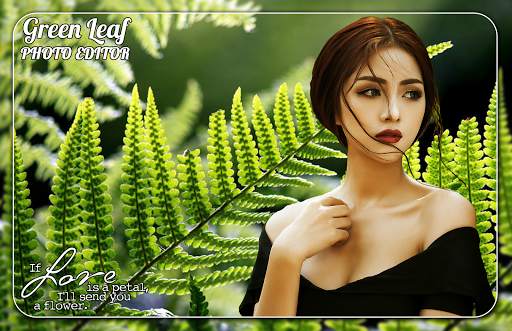 Green Leaf Photo Editor screenshot 1